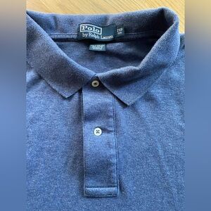 Polo by Ralph Lauren Blue Short Sleeve Men’s Polo 2XB Big & tall